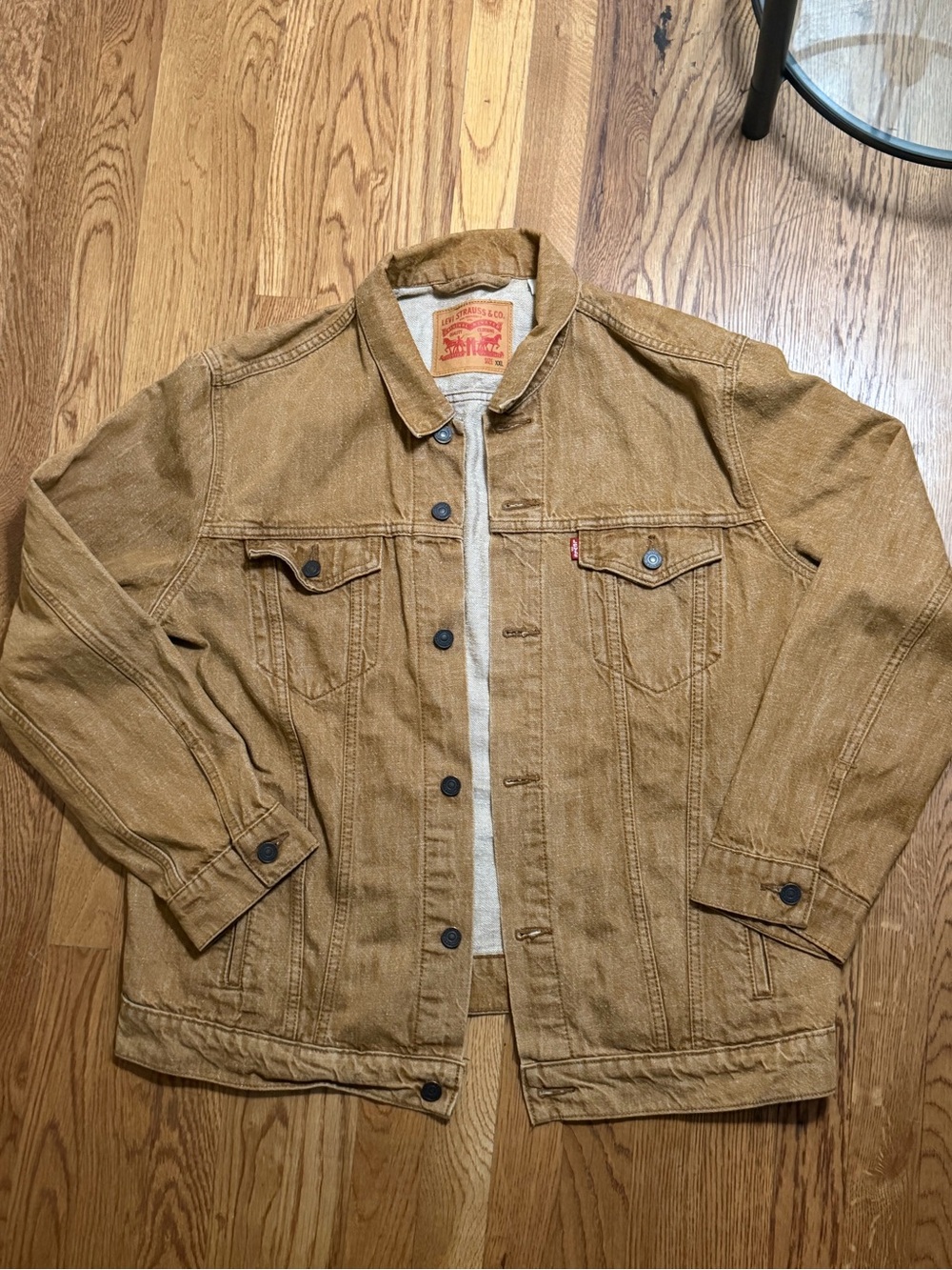 Levi's Brown/Tan Sherpa-Lined Denim Jacket